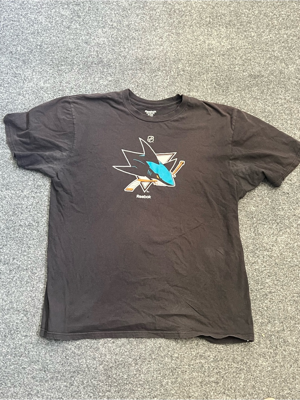Reebok San Jose Sharks Shirt, XL